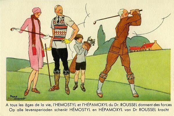 Golf. Rene Vincent c. 1933. jpg