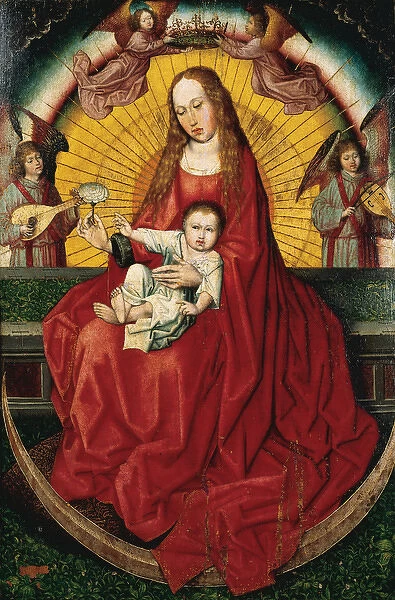 Gothic Art. Spain. The Virgin and Child