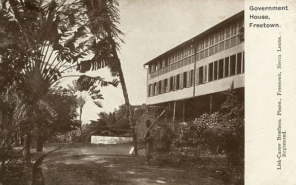 Government House, Freetown, Sierra Leone, West Africa