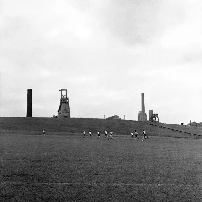 Framed Print : Grassmoor Colliery Training Centre Print, 1957 Framed Print : Grassmoor Colliery Training Centre Print, 1957