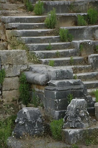 Greece. Sparta. Roman Theater. 30-20 BC. Ruins