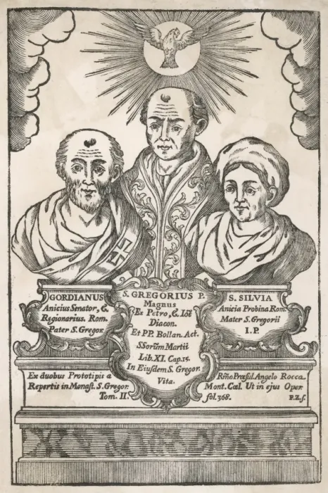 Framed Print : Gregorius I Print with Parents