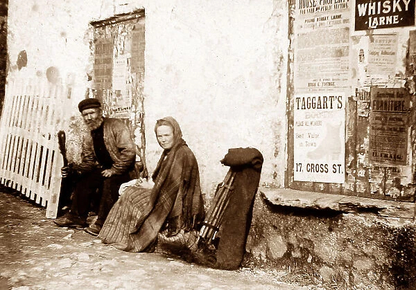 Gypsies, May Fair, Ballyclare, Ireland in 1883