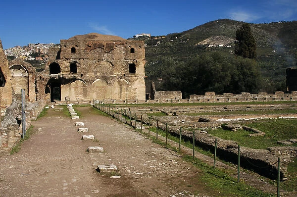Hadrians Villa. 2nd century. Golden Court. Italy