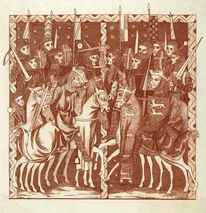 Framed Print : Print of Harold Arrow in Eye Battle of Hastings Framed Print : Print of Harold Arrow in Eye Battle of Hastings