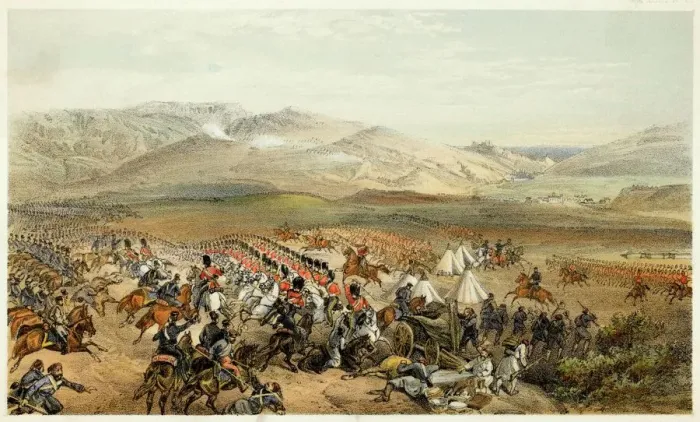 Framed Print : Heavy Brigade Cavalry Print Framed Print : Heavy Brigade Cavalry Print