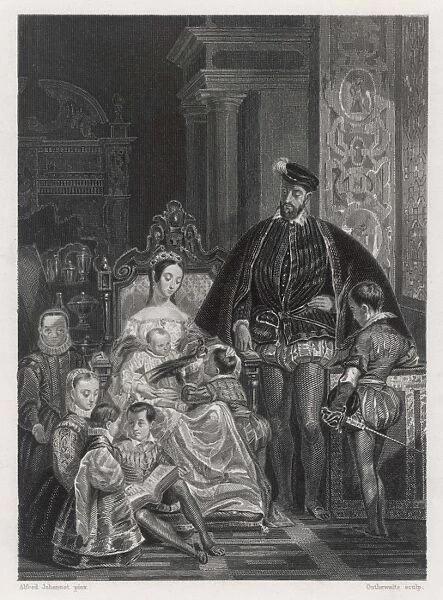 Henri II & Family
