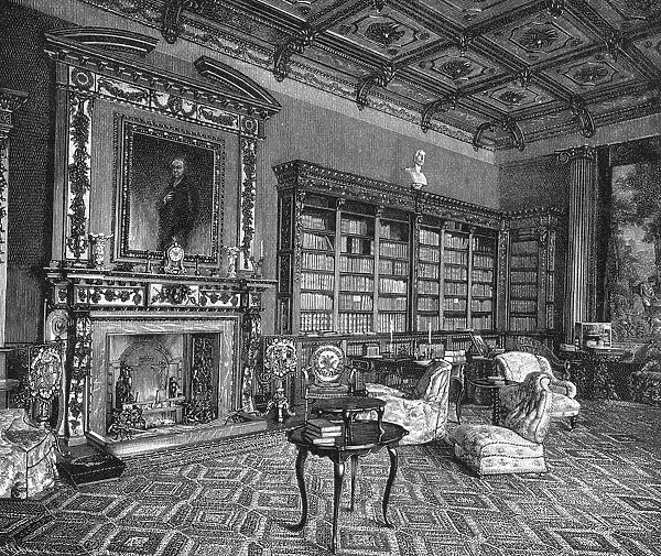 Highclere Castle Library