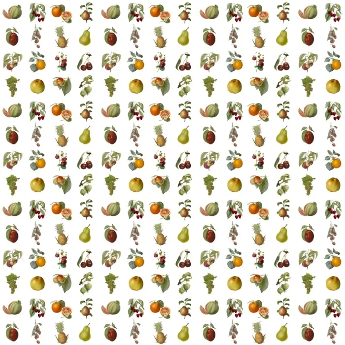 Framed Print : Assorted Fruit Repeating Pattern Print Framed Print : Assorted Fruit Repeating Pattern Print