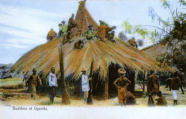 Housebuilders in Uganda, Africa
