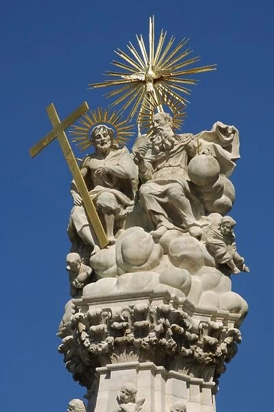 Hungary. Budapest. Holy Trinity Column