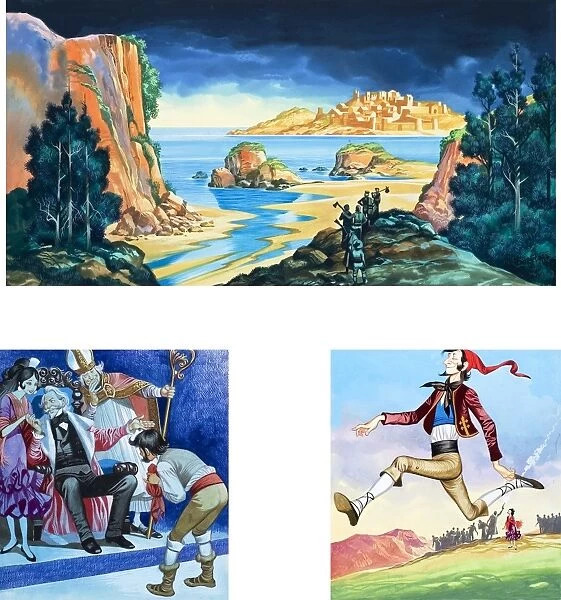Illustrations for Michael and the Mighty Men
