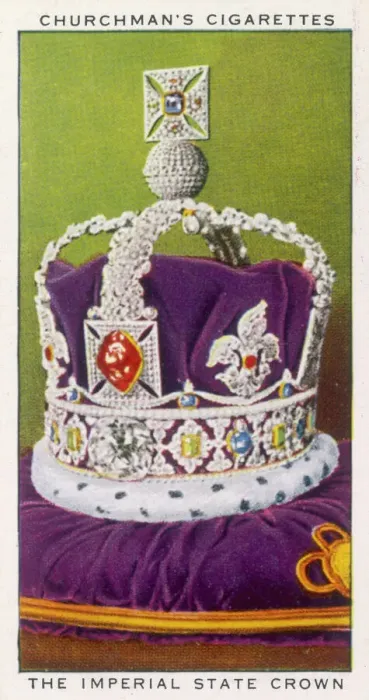 Framed Print : Print of the Imperial State Crown Framed Print : Print of the Imperial State Crown