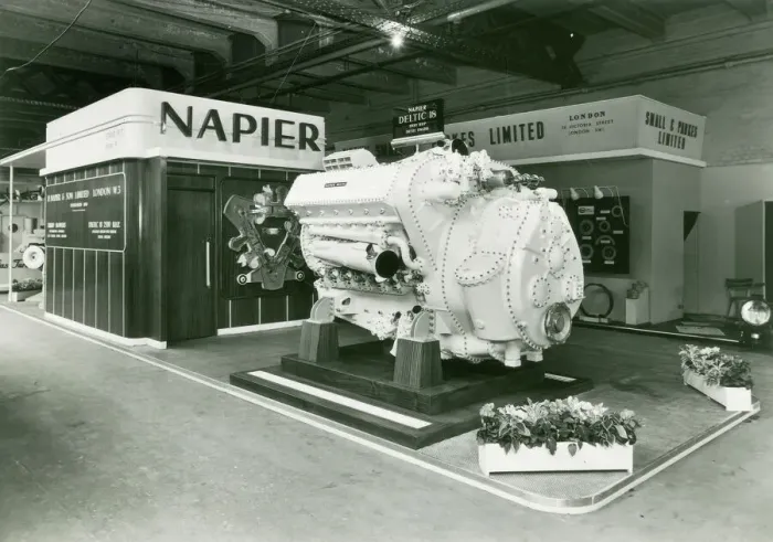 Framed Print : Napier Deltic 18 2500 bhp Diesel Engine Print Framed Print : Napier Deltic 18 2500 bhp Diesel Engine Print