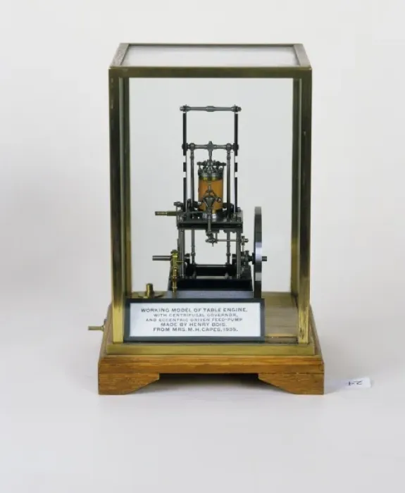 Framed Print : Table Engine - Working Model Print Framed Print : Table Engine - Working Model Print