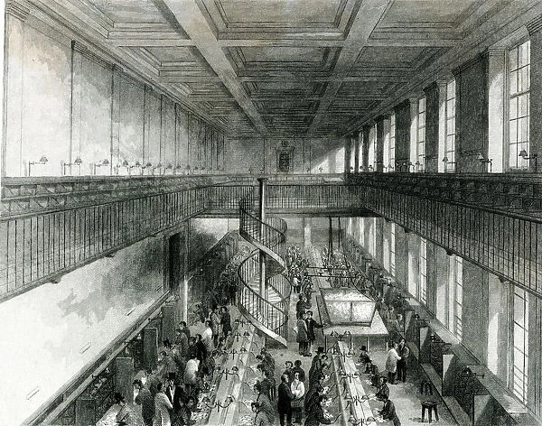 Interior of the General Post Office, London