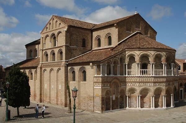 Italy. Murano Island. Church of Santa Maria e San Donato