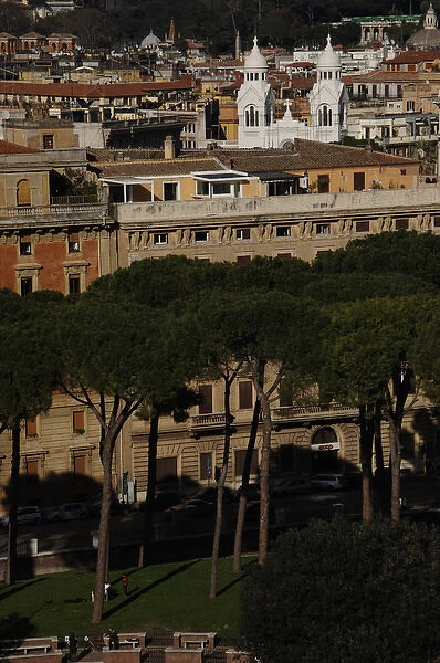 Italy. Rome. City panorama
