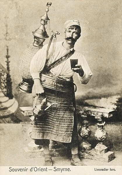 An itinerant lemonade seller from Izmir (Smyrna)