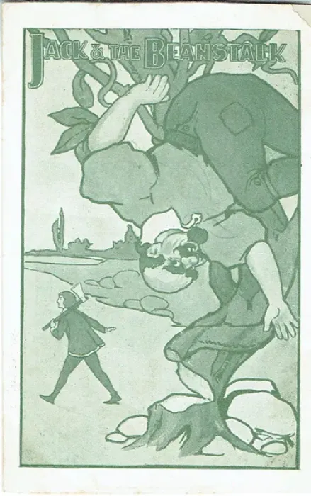 Framed Print : Jack and the Beanstalk Print, 1936 Framed Print : Jack and the Beanstalk Print, 1936