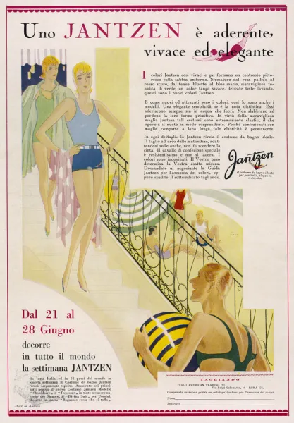 JANTZEN SWIMWEAR 1930