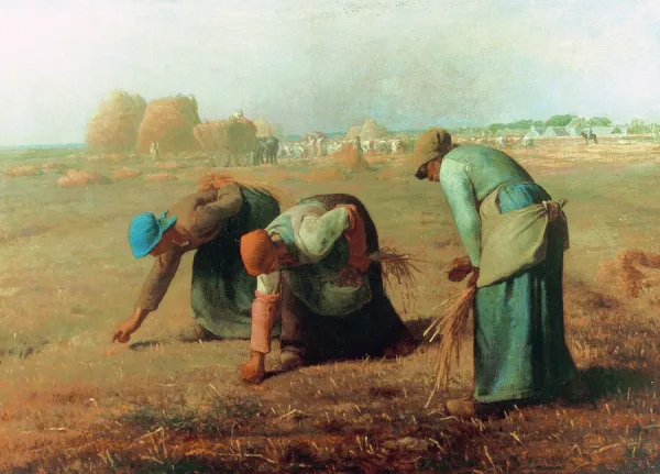 Jean-Francois Millet (1814-1875). The Gleaners (1856). Orsay