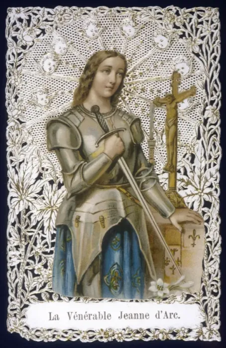 Framed Print : Print of Jeanne d'Arc before canonization Framed Print : Print of Jeanne d'Arc before canonization