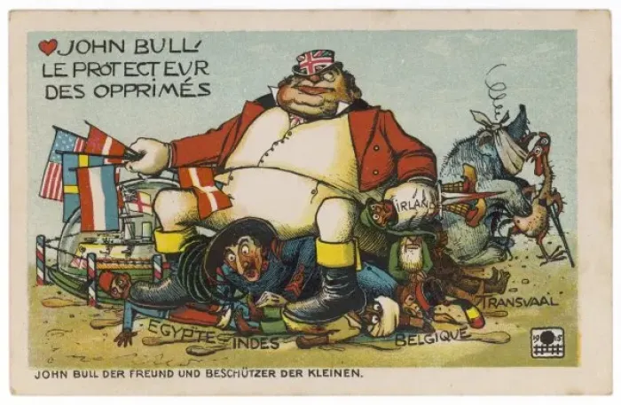 Framed Print : Print of John Bull as Protector Framed Print : Print of John Bull as Protector