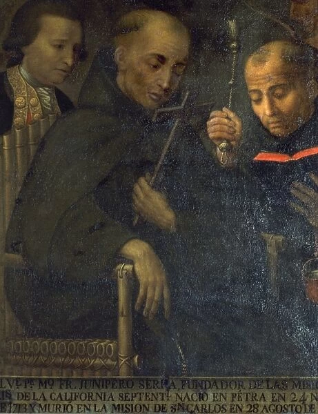 Junipero Serra (1713-1784). Spanish Franciscan friar