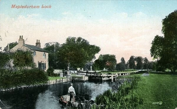 Kennet & Avon - Canal Lock, Mapledurham, Berkshire