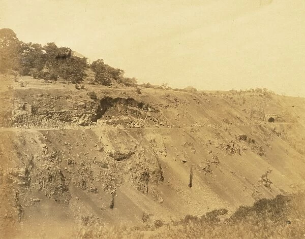 Khandalla Railway along scarp of ravine