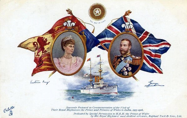 King George V and Queen Mary visit India