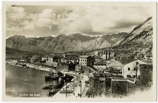 Kotor, Montenegro - from the south