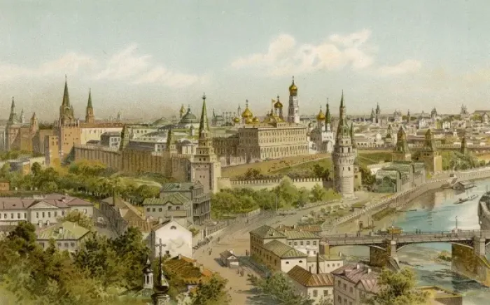 Framed Print : Kremlin Print: A Moscow View