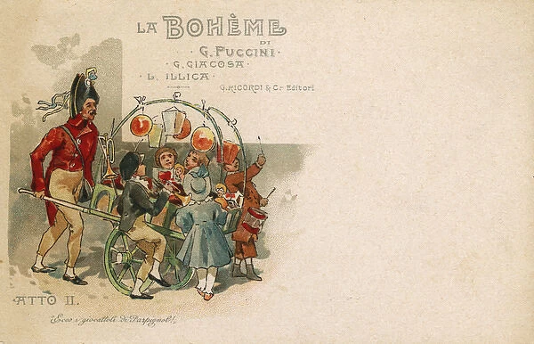La Boheme - Puccini - Act II - Toy Seller and Children