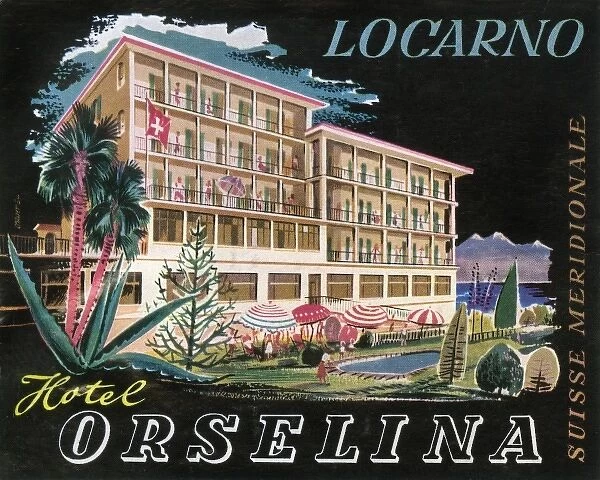 Label, Hotel Orselina, Locarno, Switzerland