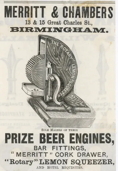 Framed Print : Lemon Squeezer Print 1889 Birmingham England Framed Print : Lemon Squeezer Print 1889 Birmingham England