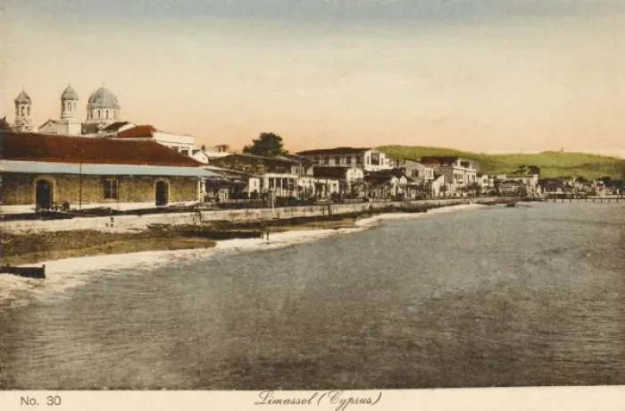 Framed Print : Limassol Harbour Print