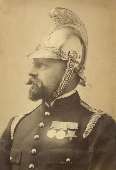 Framed Print : Lionel de Latour Wells, MFB Chief Officer Print 1896-1903 Framed Print : Lionel de Latour Wells, MFB Chief Officer Print 1896-1903