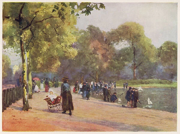 LONDON  /  HYDE PARK 1892