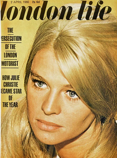 London Life front cover 1966 featuring Julie Christie