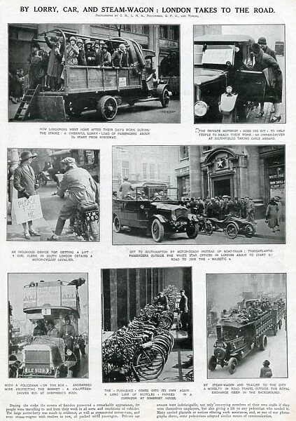London takes to the roads, General Strike 1926