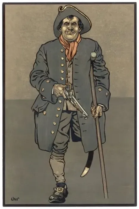 Framed Print : Long John Silver Print Framed Print : Long John Silver Print