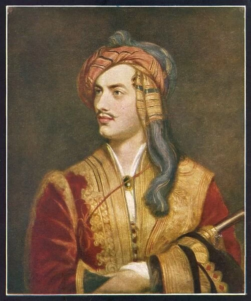 Lord Byron  /  Greek Costume