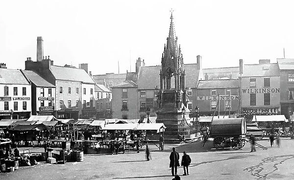 Mansfield Market Place - Victorian period