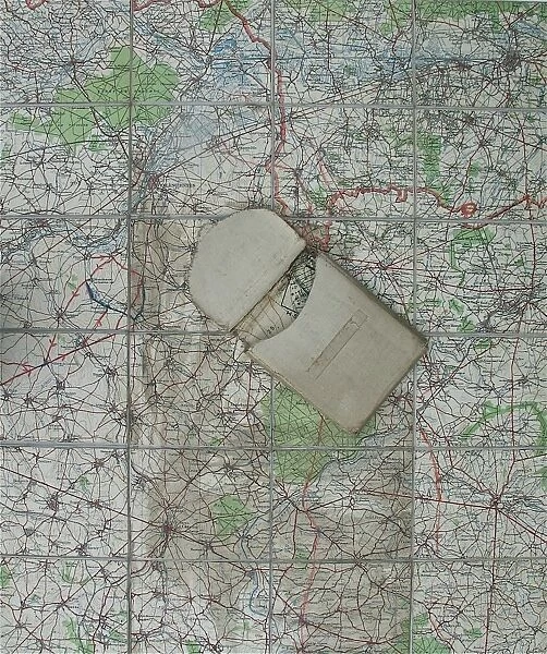 Map from Douai  /  Cambrai - Valanciennes  /  Le Cateau