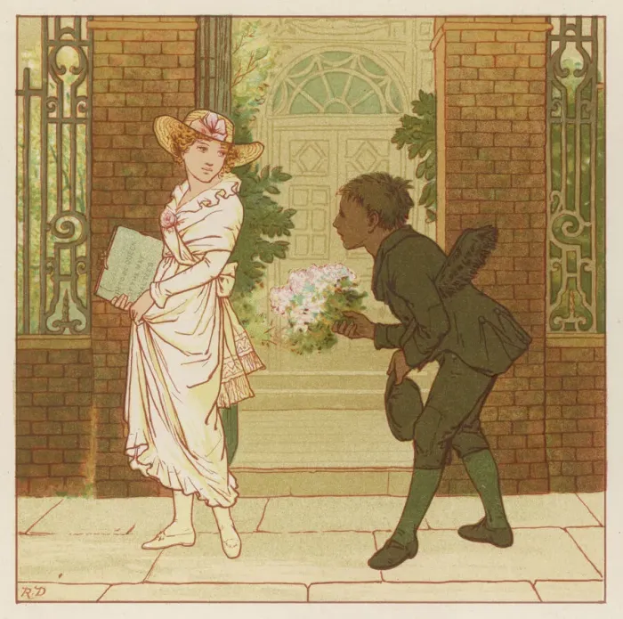 Framed Print : May Queen and Sweep The Queen of the May Print Framed Print : May Queen and Sweep The Queen of the May Print