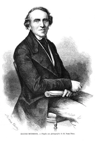 MEYERBEER. GIACOMO MEYERBEER German musician Date: 1791 - 1864