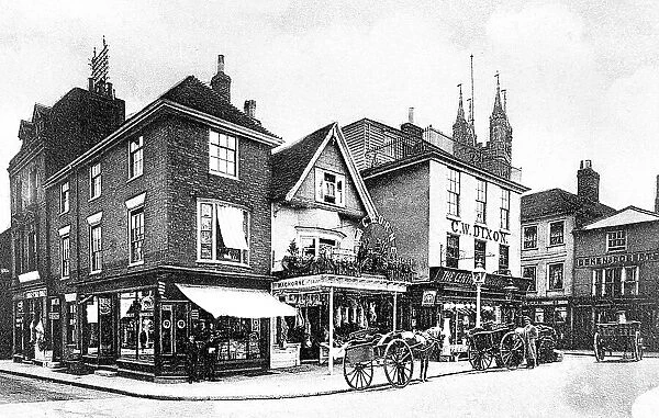 Middle Row, Ashford early 1900's