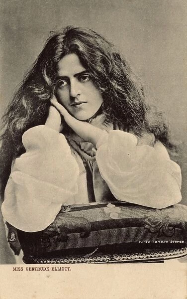 Miss Gertrude Elliott - American actress